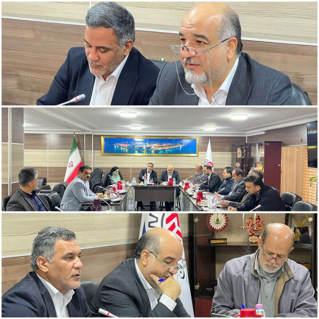 برگزاری جلسه مشترک با رئیس اتاق اصناف و اتحادیهها در استان بوشهر برگزاری جلسه مشترک با رئیس اتاق اصناف و اتحادیهها در استان بوشهر